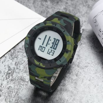 Sports Military Men Watch 50M Waterproof Chronograph LED Alarm Electronic Clock Student Digital Watches Relogio Masculino-36613