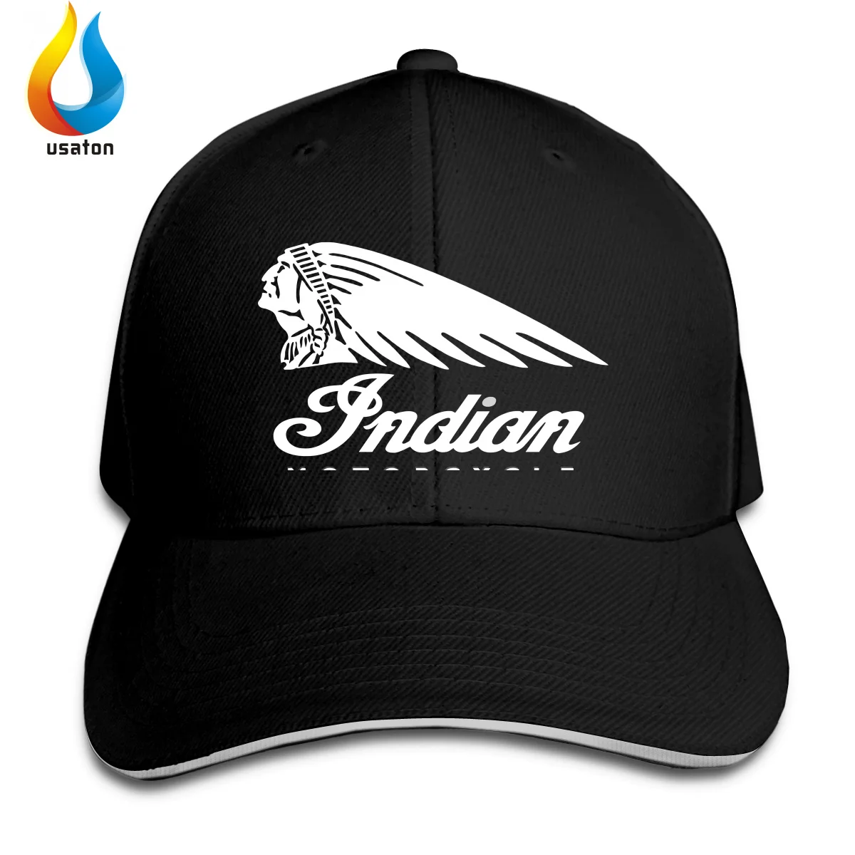 

Индийская шапка Регулируемая дышащая мотоциклетная шляпа с логотипом от солнца