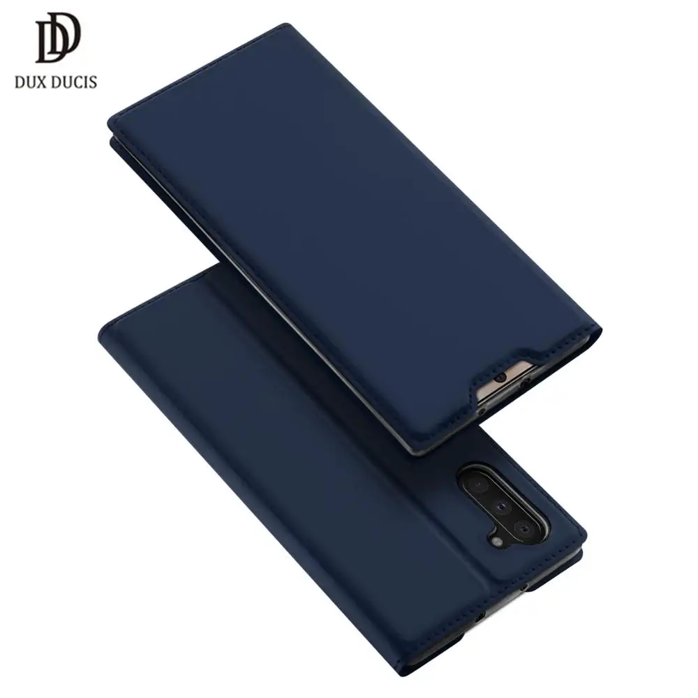 DUX DUCIS кожаные флип-Чехлы для samsung Galaxy Note 10 Plus чехол-кошелек Note10 новый чехол |