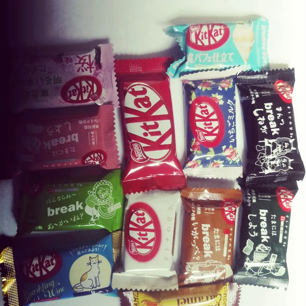 

12pcs Japanese Kit kat baby kids snack different mix flavor