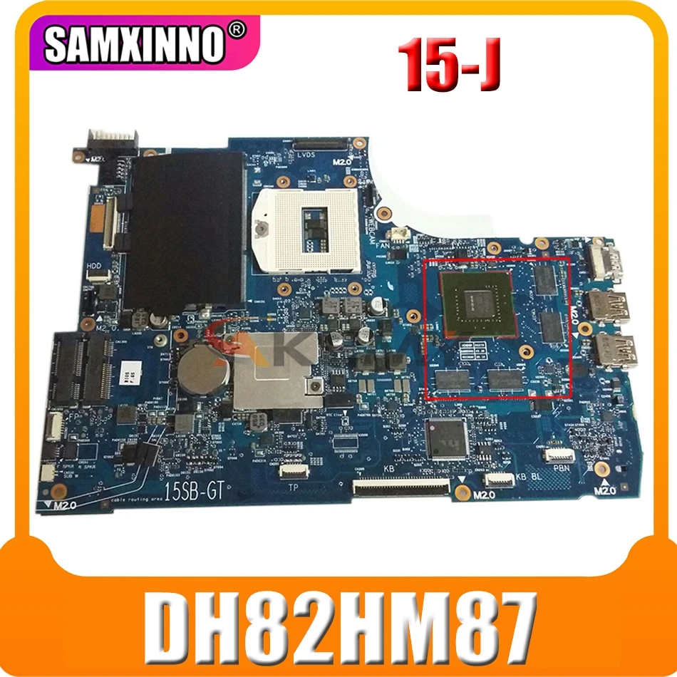 

Материнская плата для ноутбука HP ENVY 15-J материнская плата 741653-601 741653-501 6050A2547601 SR17D N14P-GT-A2 DDR3