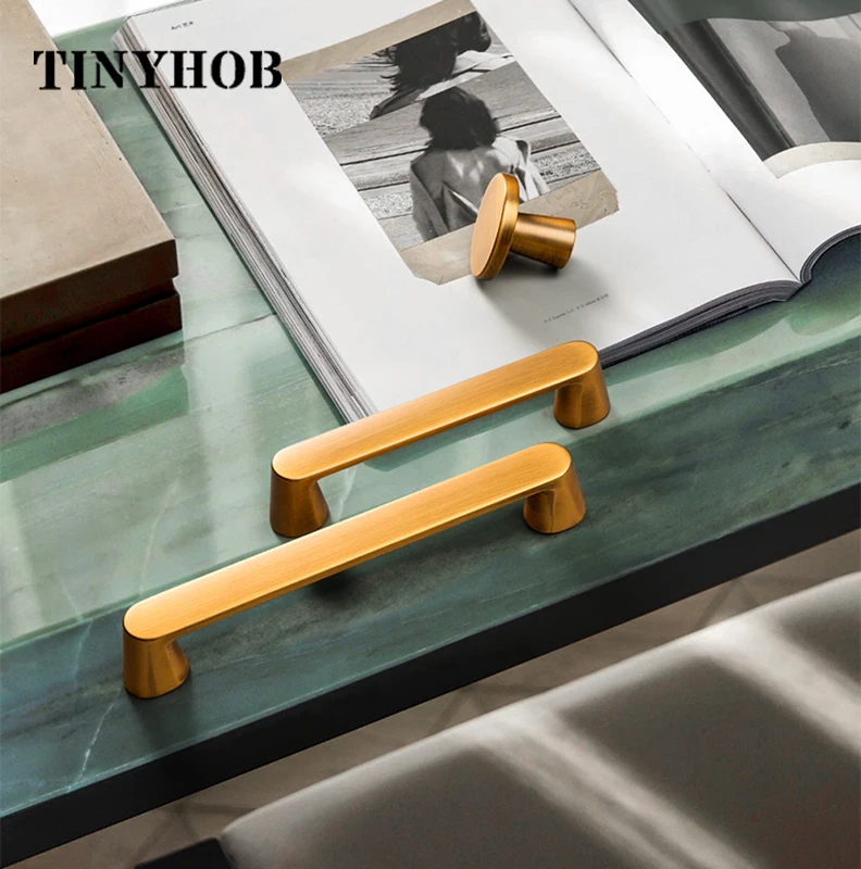 Ручки и ручки из цинкового сплава в европейском стиле простые для кухонного