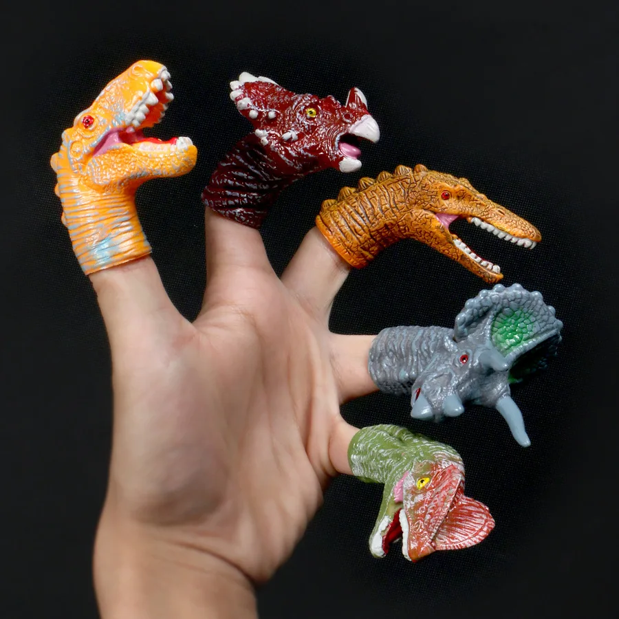 Мини-динозавр на палец 5 шт. | Игрушки и хобби
