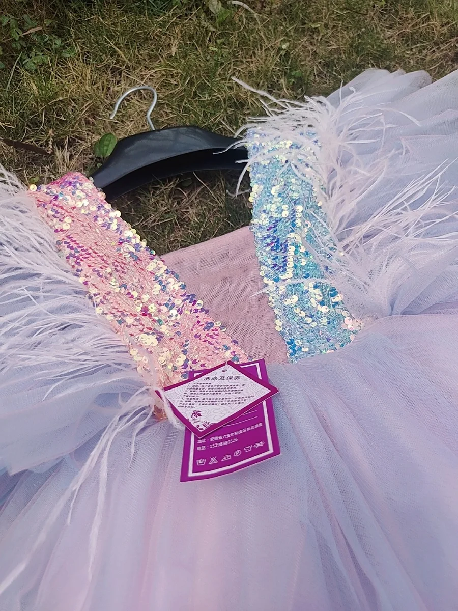 

Unicorn Rainbow summer Baby Girl cake Dress 1st Birthday Party Wedding Dress For Girl Princess Evening Dresses Kid Clothes