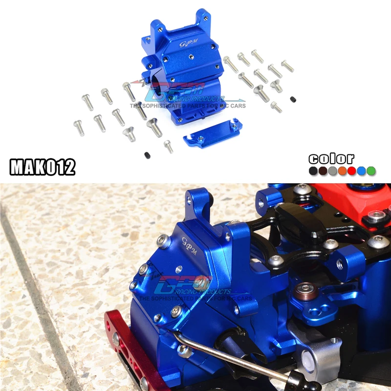 

GPM ARRMA 1/8 KRATON SENTON TYPHON TALION 6S обновленная УСТАНОВКА аксессуары металлический алюминиевый сплав Передняя и задняя Универсальная коробка переда...