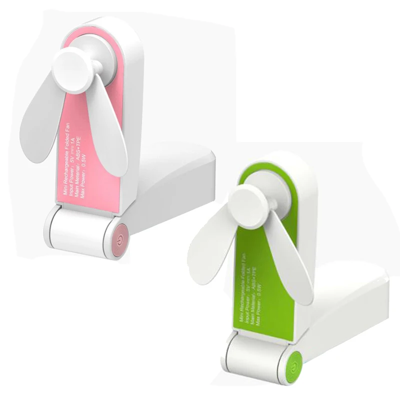 

USB мини-Веер Складной электрический Портативный держать небольшой воздушный охладитель оригинальность зарядки бытовых электрических Прис...