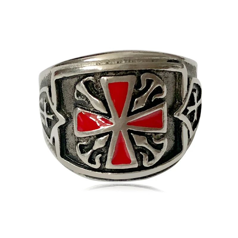 Европа и США новые лучшие продажи из нержавеющей стали кольцо личности Крест