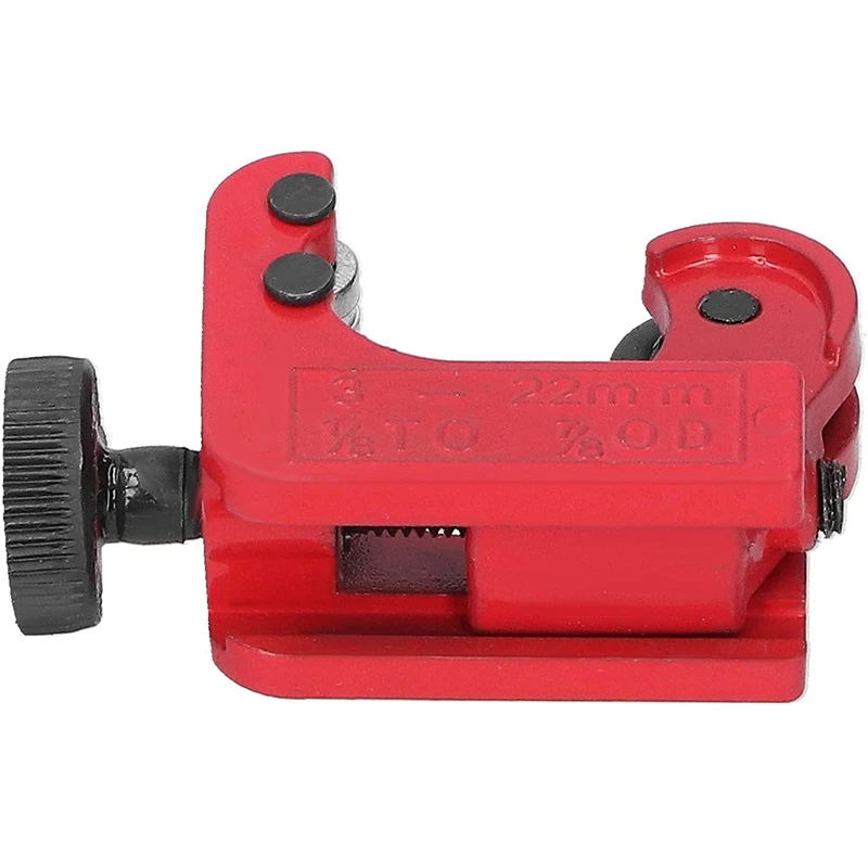 

2 Pieces of Micro-Type Portable Copper Aluminum Pipe Cutting Tools, Suitable for 3mm-22mm Copper Brass Plastic Pipe