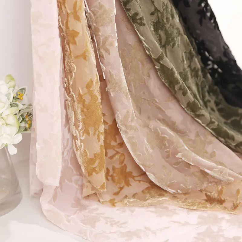 Платье-Ципао из фланели, с имитацией бархата, 1,4 м х 1 м