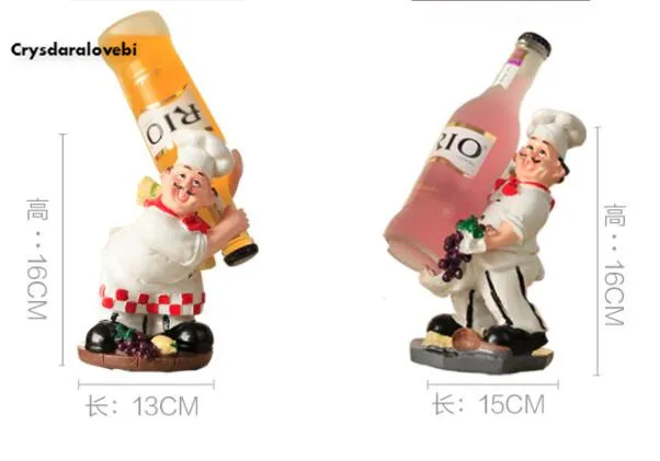 Креативные фигурки шеф повара из смолы украшения для пекарни аксессуары дома