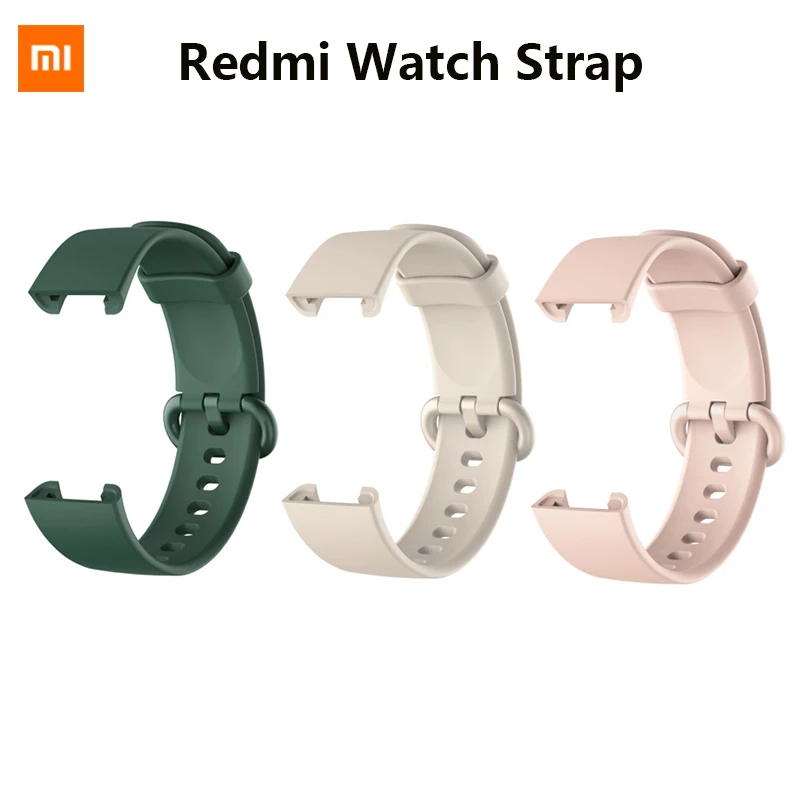 Ремешок силиконовый для Xiaomi Redmi Watch оригинальный сменный спортивный браслет Mi Lite