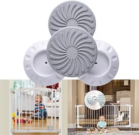 4 packs of pet gates wall guard safe wall bumpers guard wall protector cups pads for pressure gate door stairs