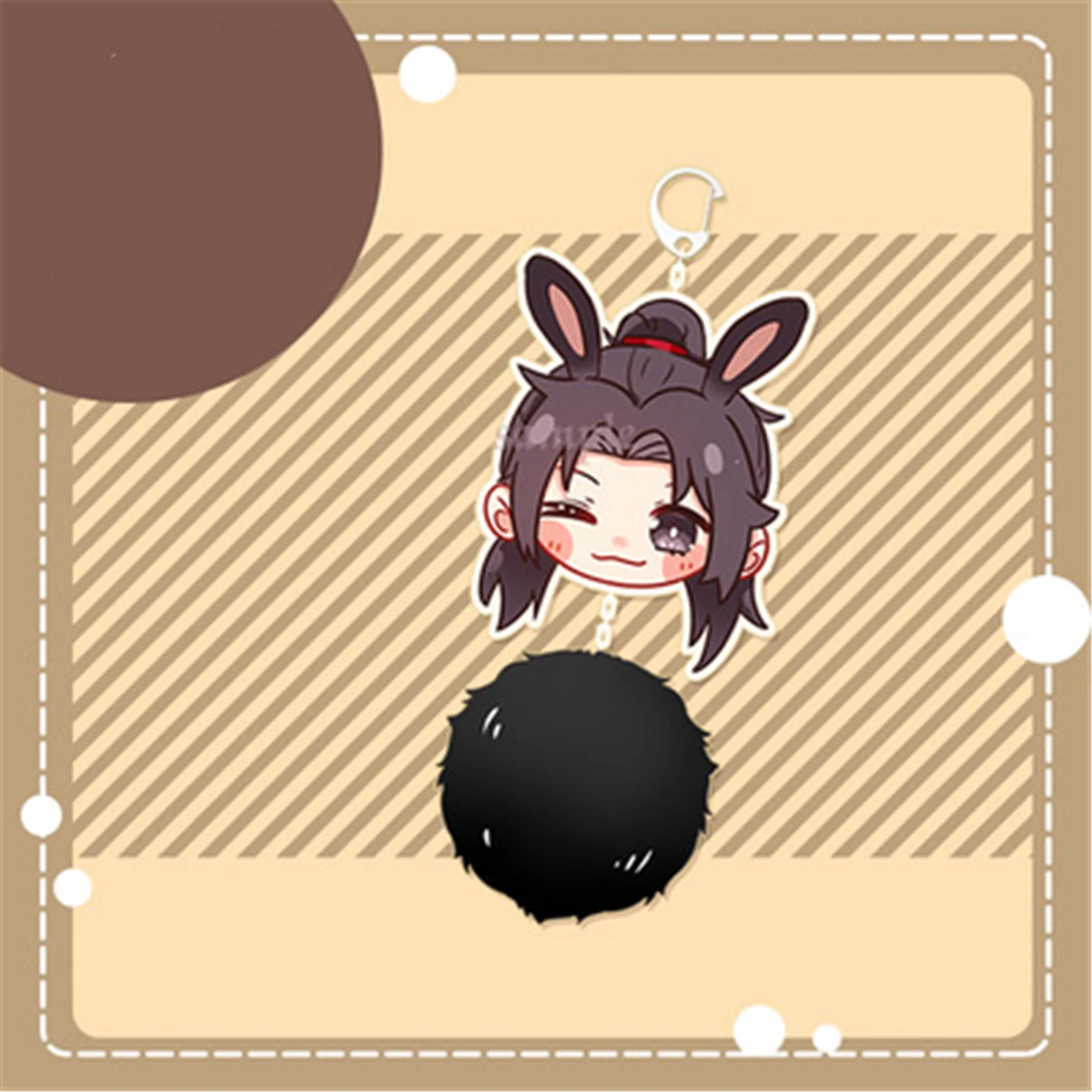 Wei Wuxian Lan Wangji плюшевый акриловый брелок для косплея Mo Dao Zu Shi кулон реквизит