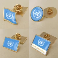 coat of arms of united nations un flag national emblem brooch badges lapel pins