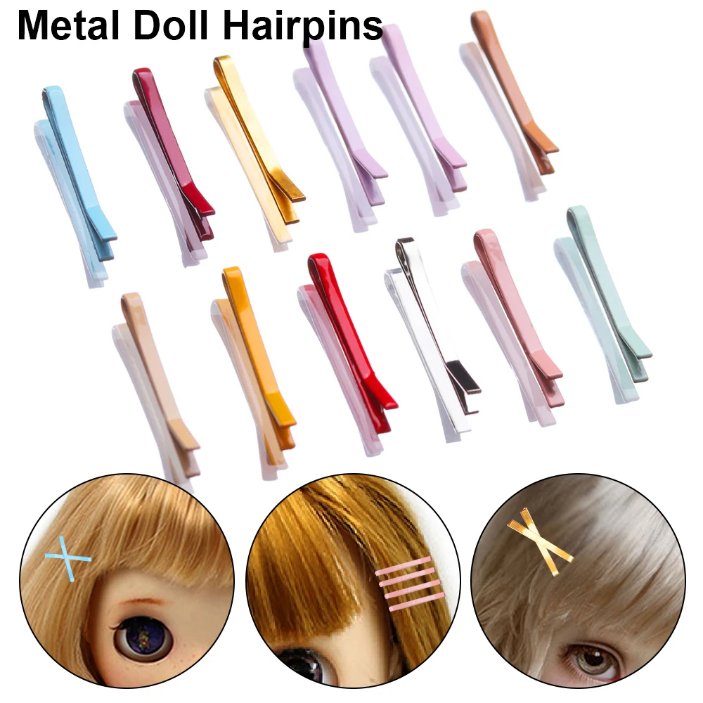 Металлическая мини-Заколка-зажим для волос Принцесса кукол заколка сделай сам