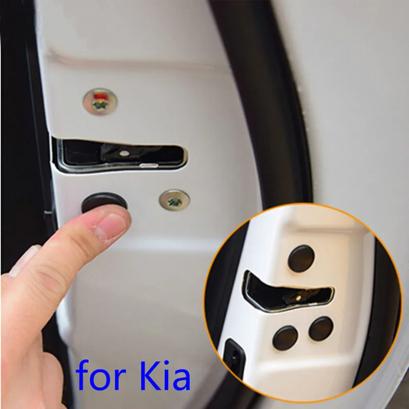 For Kia 12pcs Car Door Lock Screw Protector Cover KIA Rio K2 K3 K4 K5 KX3 KX5 Cerato/Soul/Forte/Sportage R/Sorento/Optima | Автомобили и