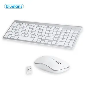 gaming mouse pad gamer computer ultra thin stylish wireless 2 4g mute office keyboard mouse set for computerslaptops mouse pad free global shipping