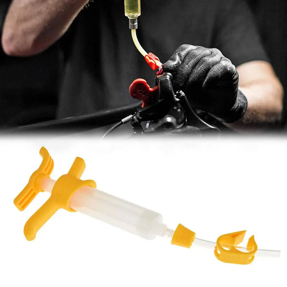 

2020 New ABS Disc Brake Oil Bleed Syringe Kit Bicycle Disc Brake Bleeding Syringe