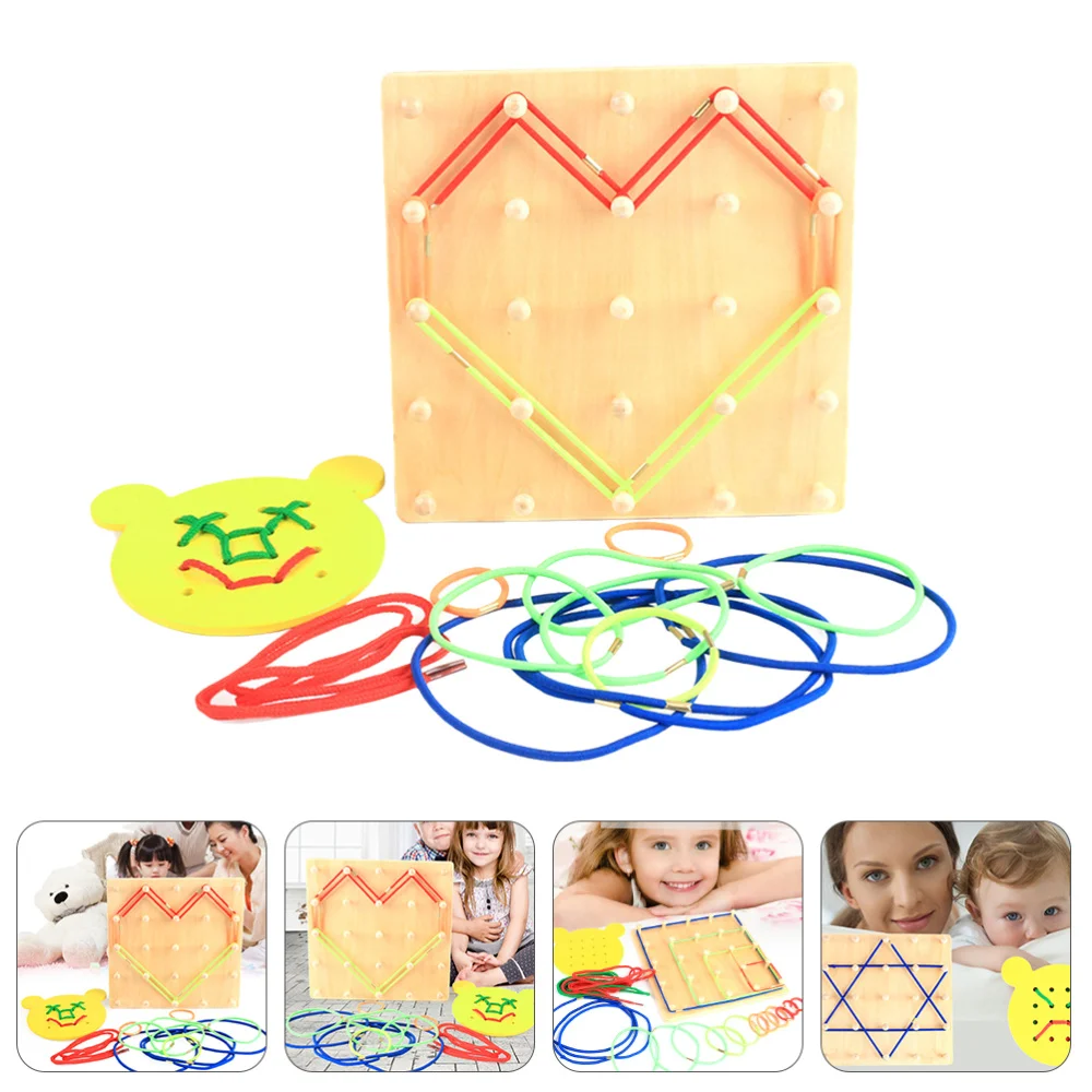 

1 set of Funny Threading Kids Early Educational Playthings Interactive Toys