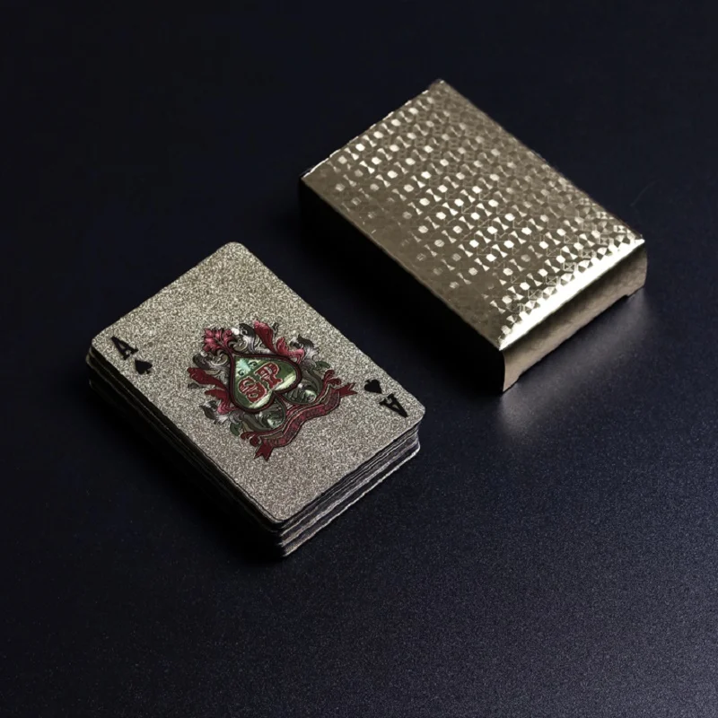 2 компл./лот покер Пластик Водонепроницаемый Настольная игра карты комплект