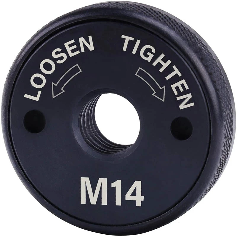

Quick Clamping Nut M14 Angle Grinder Clamping Nut 115mm-230mm Flange Nut Tool Power Replacement for Makita.