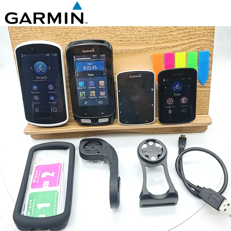 95% Новый велосипедный GPS-компьютер Garmin Edge &amp Explore 520 820 1000 1030 поддерживает испанский