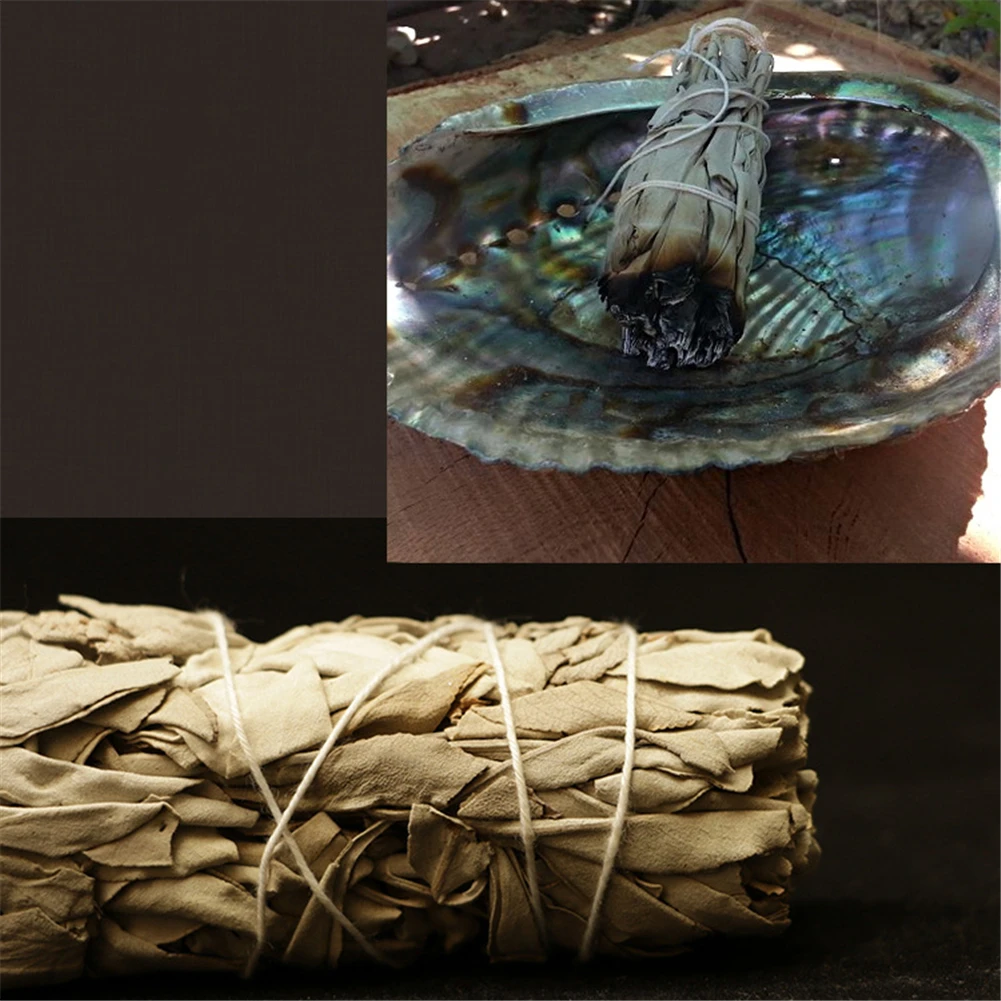 

New White Sage California White Sage Pure Leaf Smoky Purification And Drive Away Negative Energy Meditation Mar17