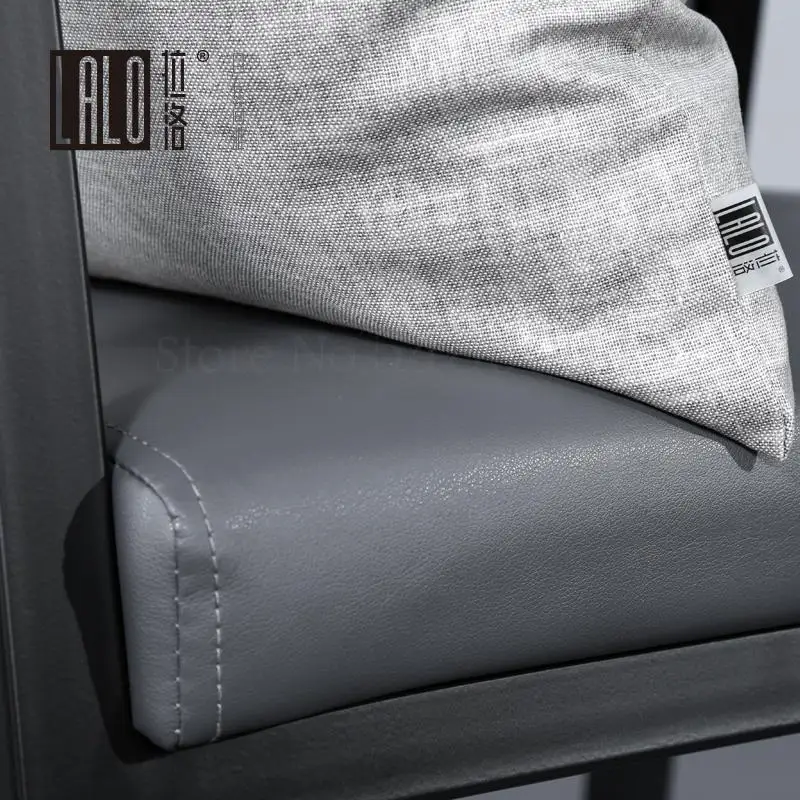 Дизайнерские кресла полностью стальное обеденное кресло кожаное для кафе