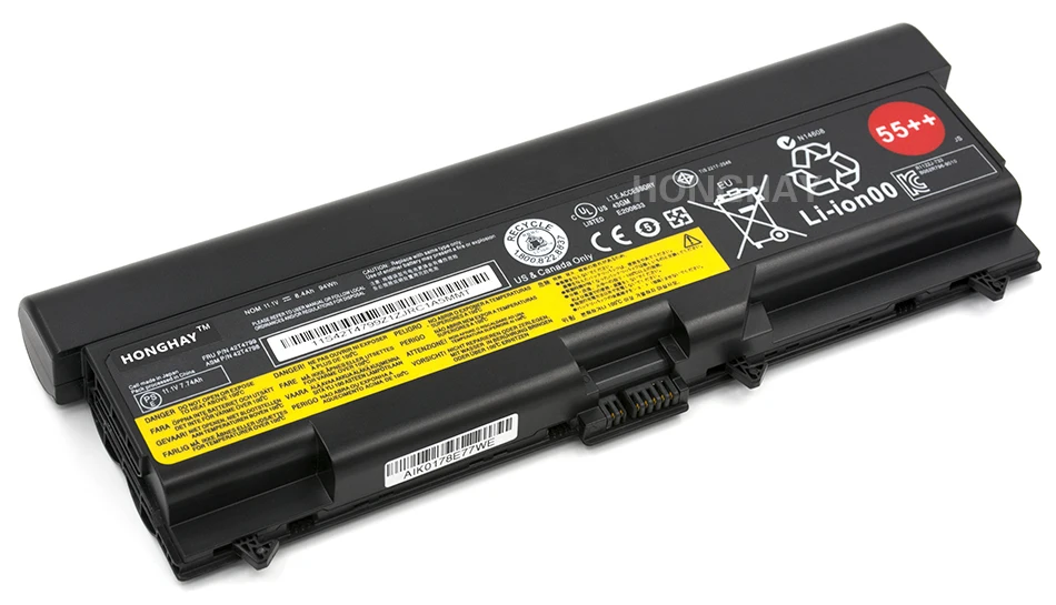 Honghay Аккумулятор для ноутбука LENOVO ThinkPad E40 E50 E420 E520 SL410 SL510 T410 T510 T420 T520 W510 W520 L410 L420 L510 L520