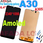 6,4 для SAMSUNG GALAXY A30 A305DS A305FN A305G A305GN A305YN A305F A305A ЖК-дисплей сенсорный экран дигитайзер сборка для A30 LCD