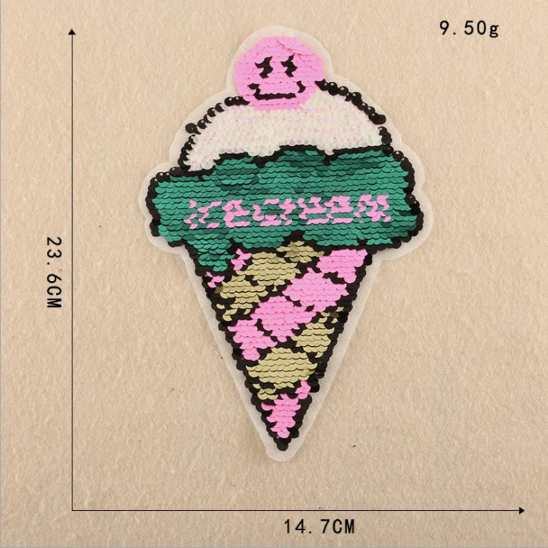 

Бусинки пирожное с кремом из ткани с вышивкой с блестками; С заплатками аксессуары для одежды с курткой, футболкой и свитер украшения со вст...