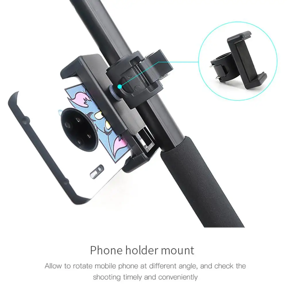 Handheld Selfie Stick kit Portable Grip With Mobile Phone Holder For FIMI PALM Gimbal Camera Accessories Outdoor Travel | Электроника