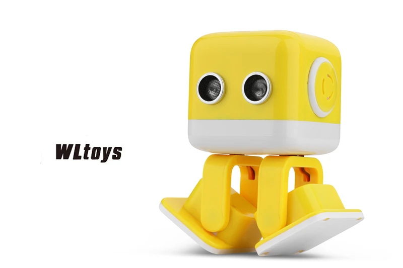 Парктен WLtoys Cubee F9 RC робот интеллектуальное Программирование приложение пульт дистанционного управления танцующий робот RC игрушки для детей партентер
