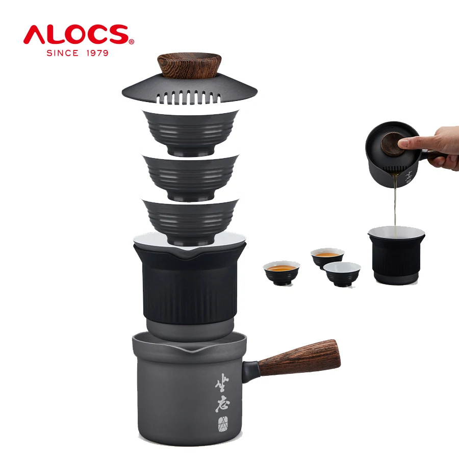 ALOCS CT TX Открытый Кемпинг Японский китайский кунг фу чайная чашка яркая Кружка