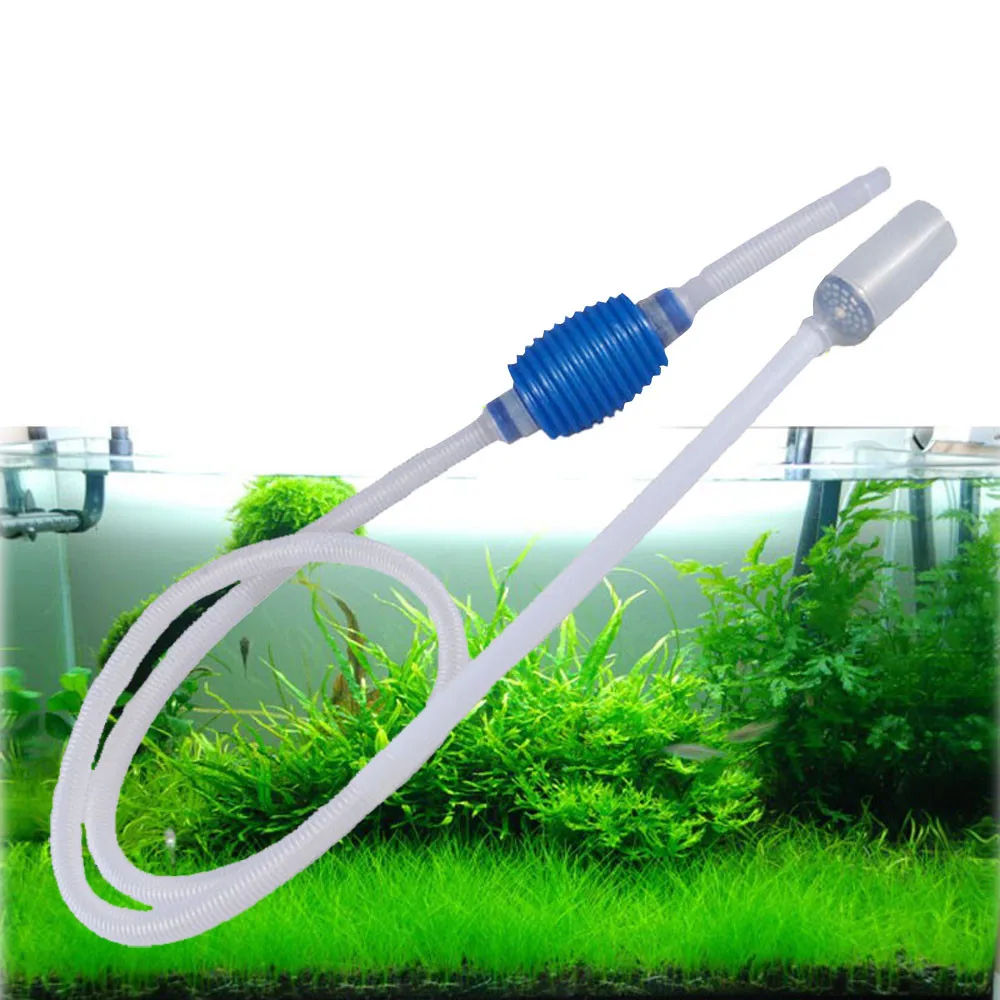 

Aquarium Water FilterFish Tank Gravel Vacuum Cleaning Cleaner Siphon Pump Vacuum Fish Tank Siphon Pump Water Changing Tool