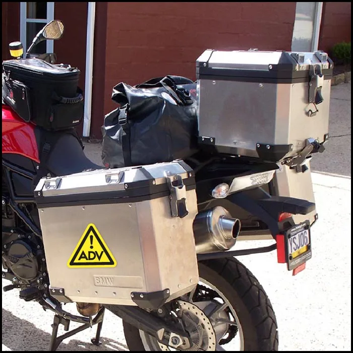 4 x мотоциклетная Светоотражающая наклейка безопасности комплект