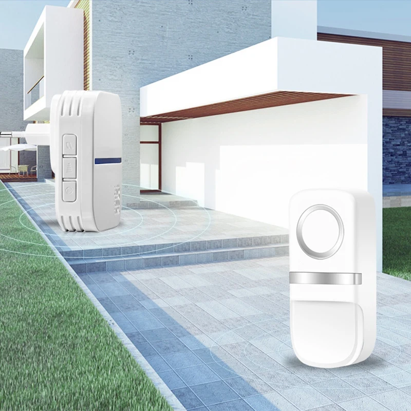 

Self-Powered Wireless Doorbell 150M Receives 58 Music -4F Antifreeze Sunscreen 144F/IP55 Waterproof