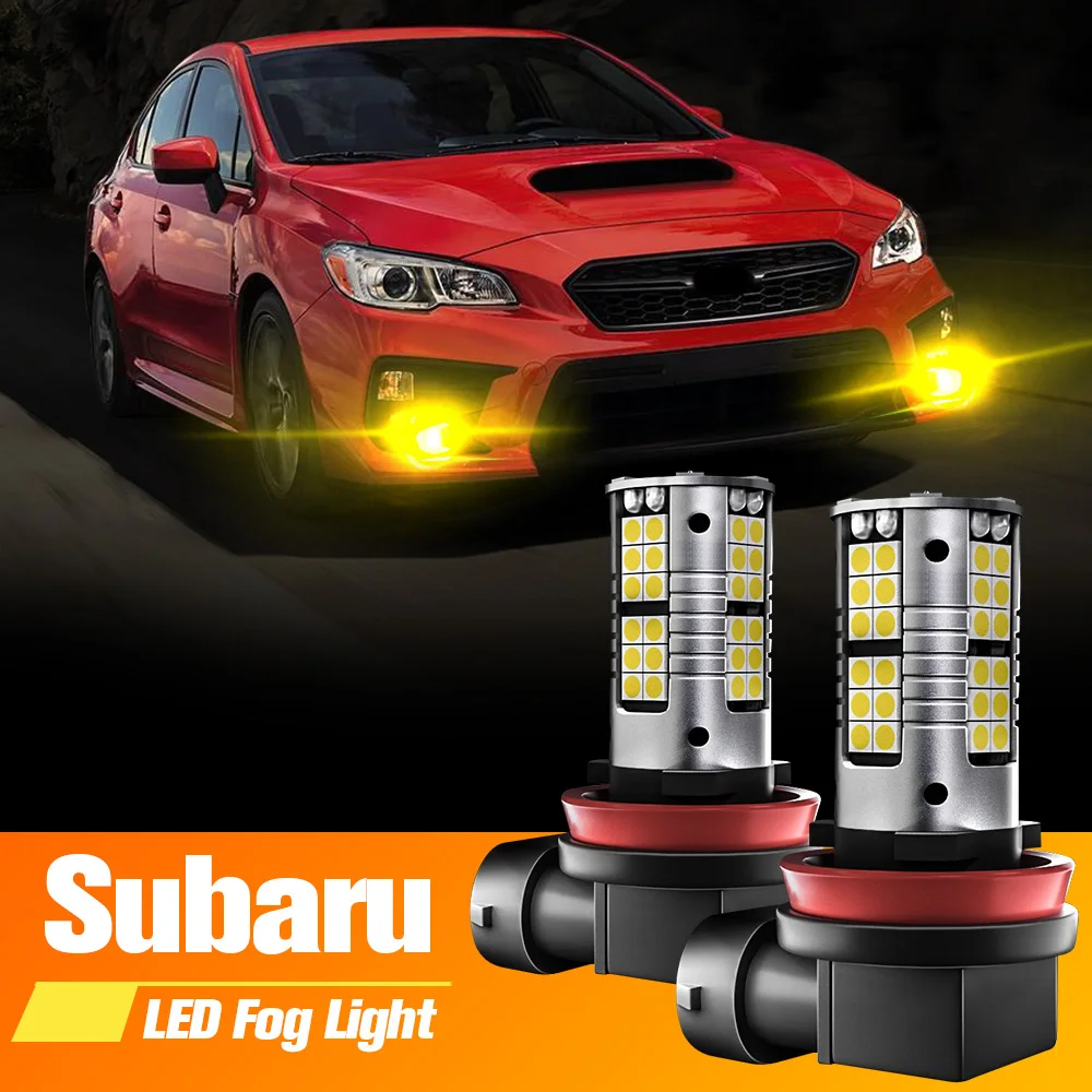 Светодиодные противотуманные фасветильник 2 шт. лампы H8 H11 H16 Canbus для Subaru Forester SJ SK