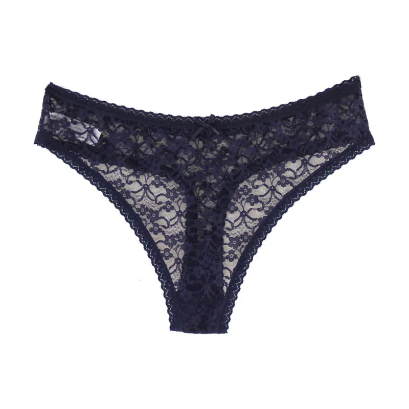 

3pcs/pack Underwear Women's Intimates Panties Women's underwear low waist sexy hollow transparent lace