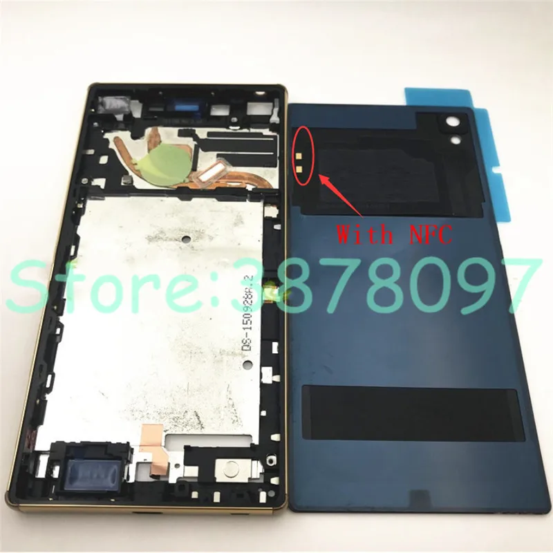 Новинка для Sony Xperia Z5 Premium Plus Z5p E6853 E6883 E6833 средняя рамка Передняя Лицевая панель