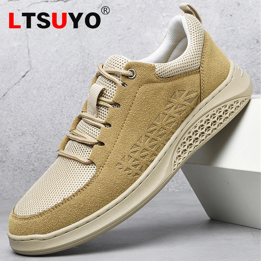 

Autumn and winter new style men's casual shoes,high-end leather casual shoes,outdoor jogging men's shoes, large size men's shoes