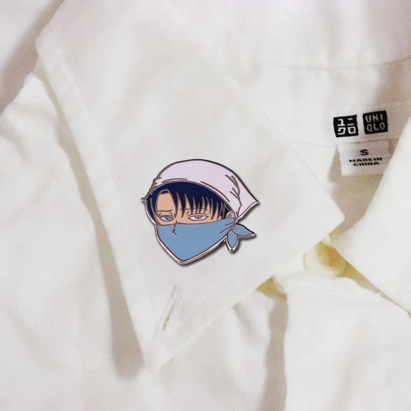 Отличное качество горячего крови, аниме атакующий капитан, эмалевая булавка на грудь "Крутой отряд опроса", брошь-значок, ювелирные аксессуары, подарок.