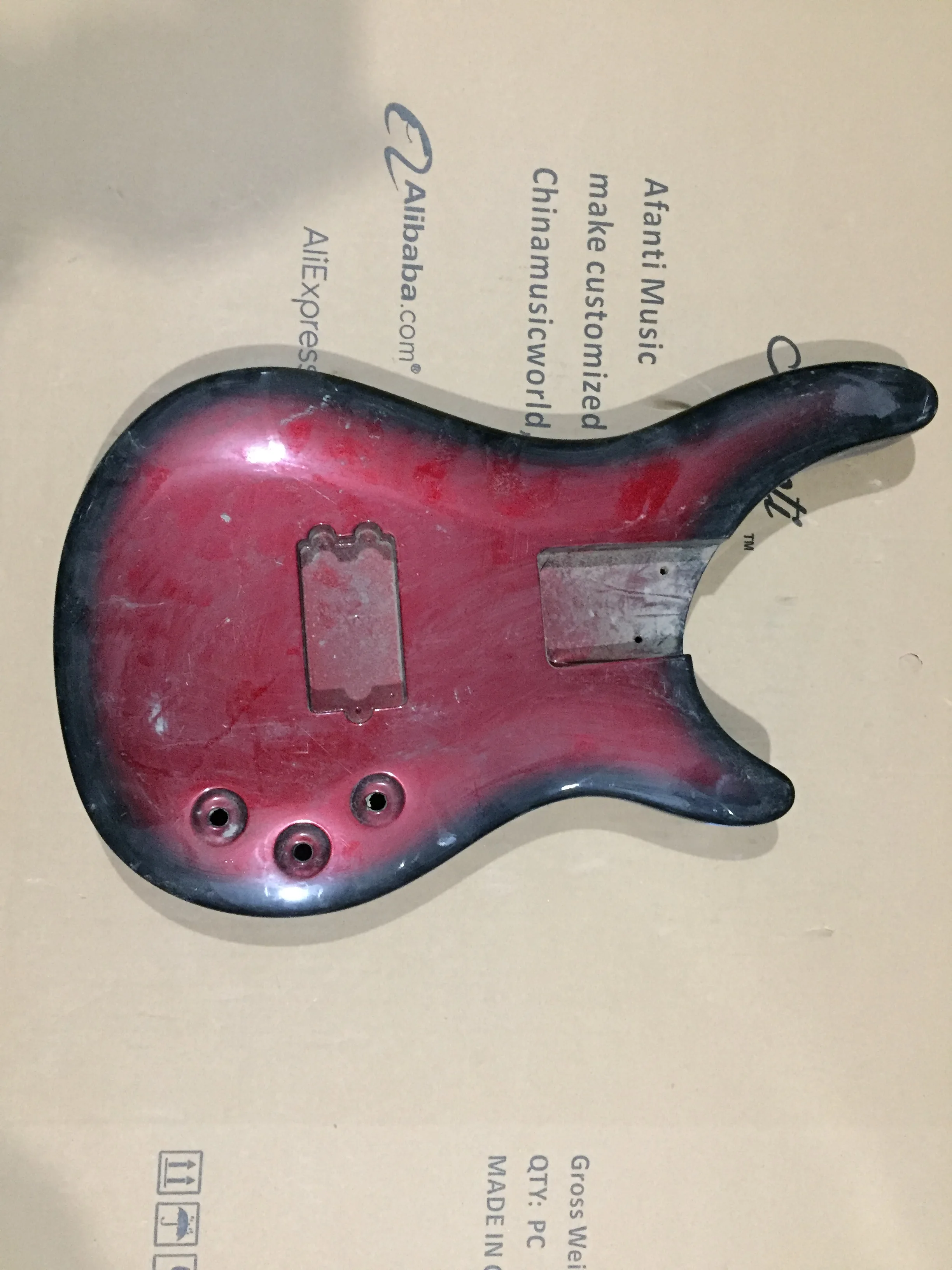 Afanti Music DIY guitar kit Electric Body (0730) | Спорт и развлечения