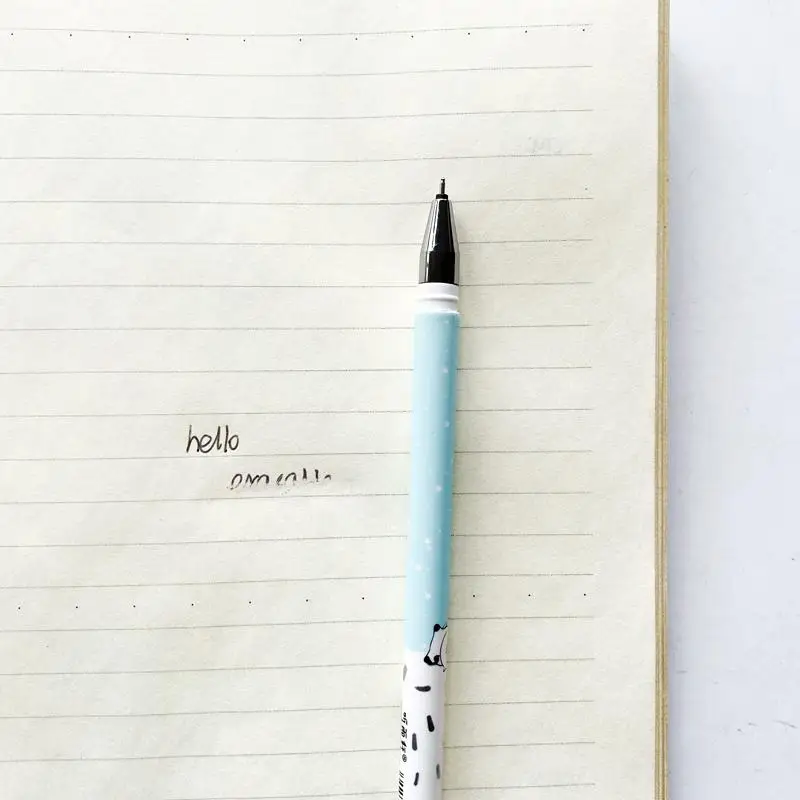 3 шт./лот ручка милый кот счастья жизни со стирающимися чернилами гелевая