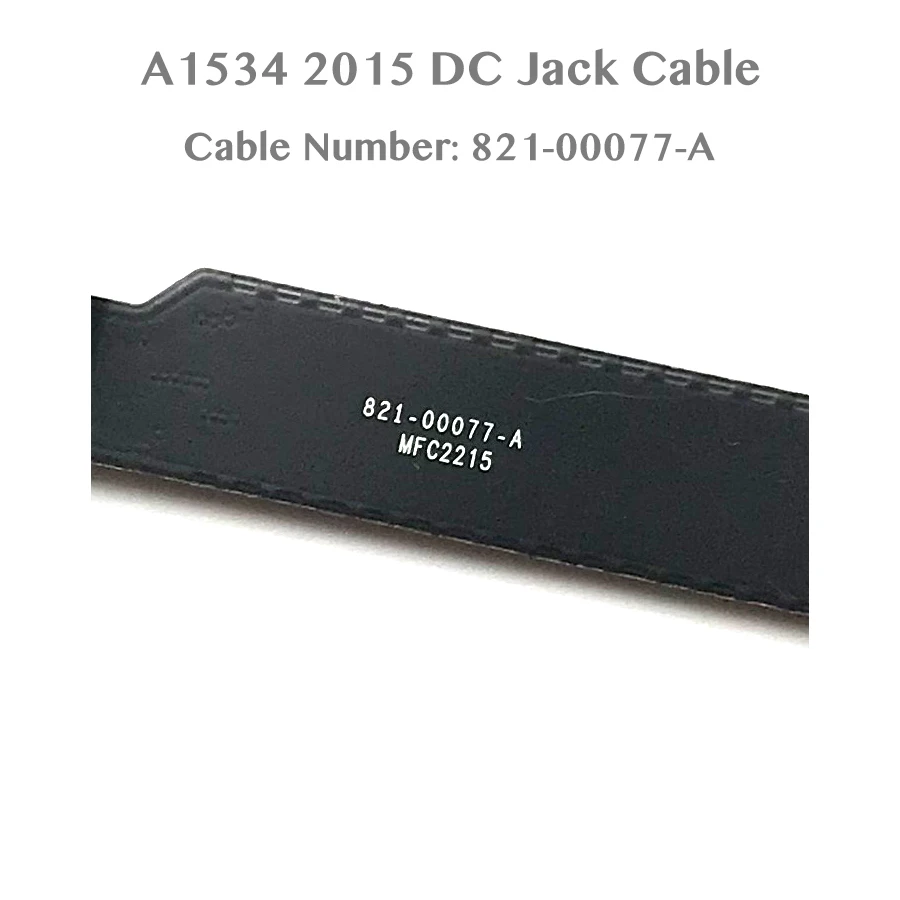 New A1534 DC-IN I/O USB-C Power DC Jack Flex Cable 821-00077-A For MacBook Retina 12" 2015 year | Компьютеры и офис