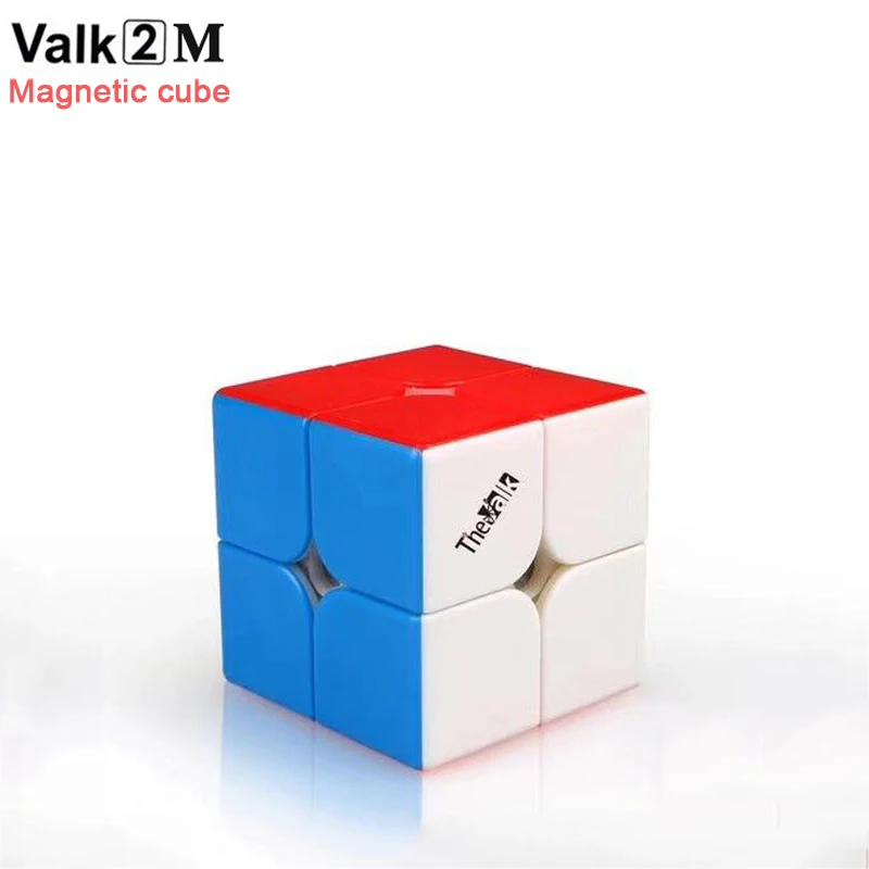QiYi Valk2 M магнитные 2x2x 2 магические Кубики-пазлы Valk Профессиональные на магнита