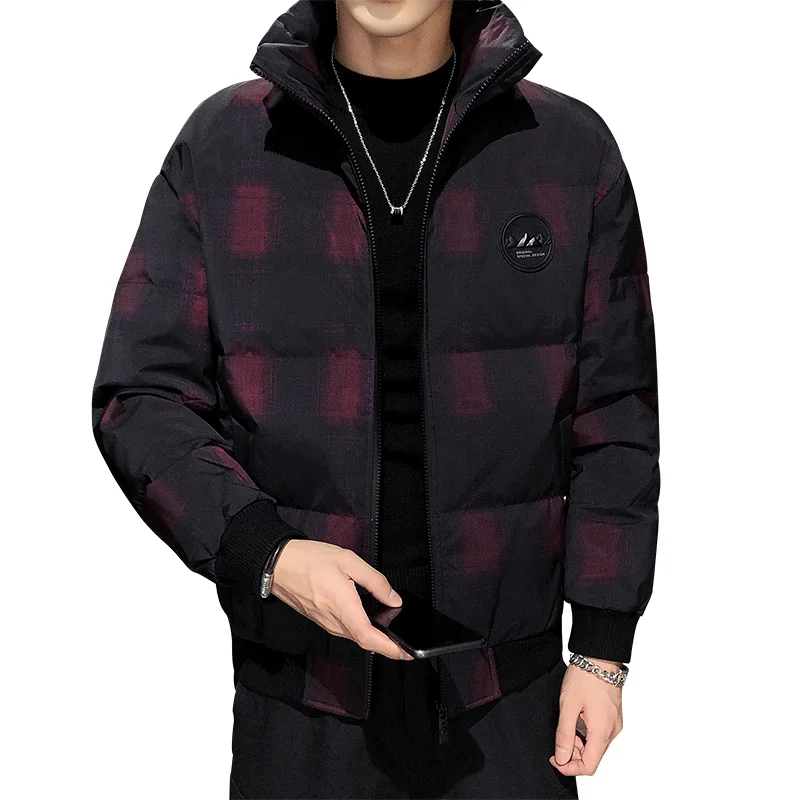 Men's down jacket 90% white duck down coats new short handsome trend thickened warm winter casual coat