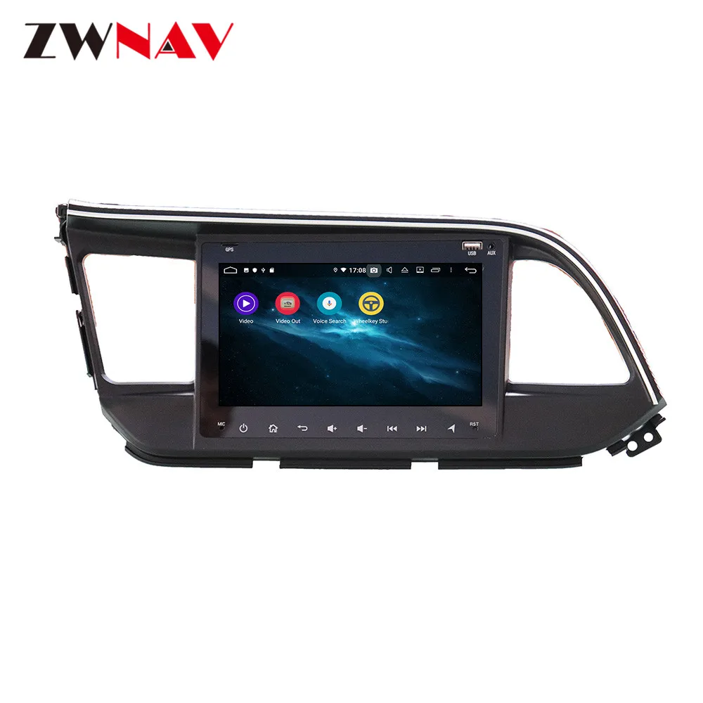10 1 &quotAndroid 9.0 4 + 64G DSP радио автомобиля без DVD-плеера GPS-навигация для Hyundai Elantra 2015-9 0