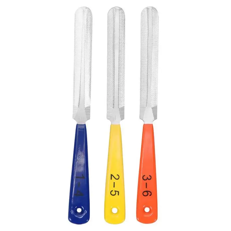 3 шт./компл. набор инструментов для ремонта гитарных гаек ладов коронок и паз