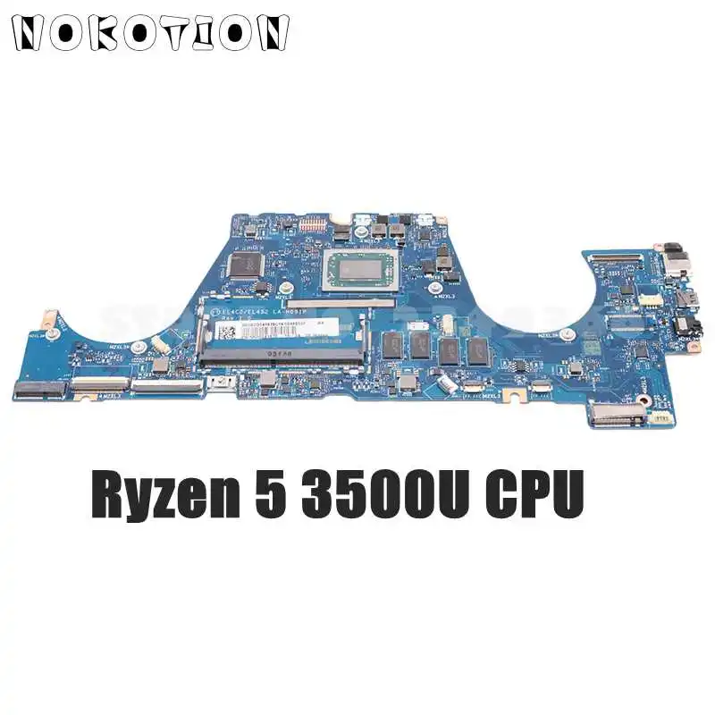 

NOKOTION EL4C2 EL452 LA-H091P 5B20S41878 MAIN BOARD For Lenovo IdeaPad S540 S540-14API Laptop Motherboard Ryzen 5 3500U CPU